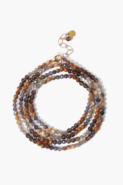 Chan Luu Bracelets^Abalone Mix Step Naked Wrap Bracelet