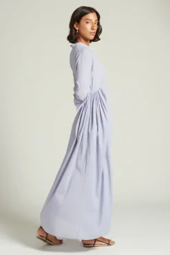 Chan Luu Dresses^Anokhi Keyhole Dress Cosmic Sky