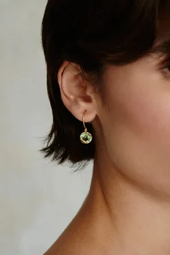 Chan Luu Earrings^August Birthstone Earrings Peridot Crystal
