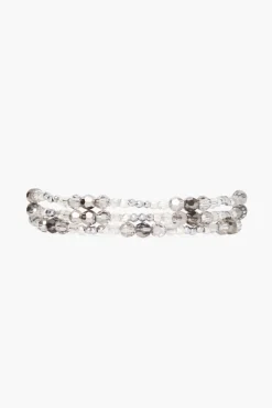 Chan Luu Bracelets^Dresden Naked Wrap Bracelet Silver Mix