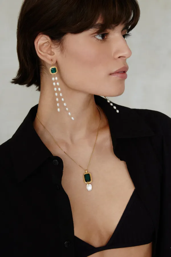 Chan Luu Necklaces^Geneva Necklace Emerald
