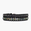 Chan Luu Bracelets^Green Mix Double Wrap Bracelet
