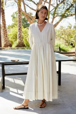Chan Luu Dresses^Holly Dress Eggshell
