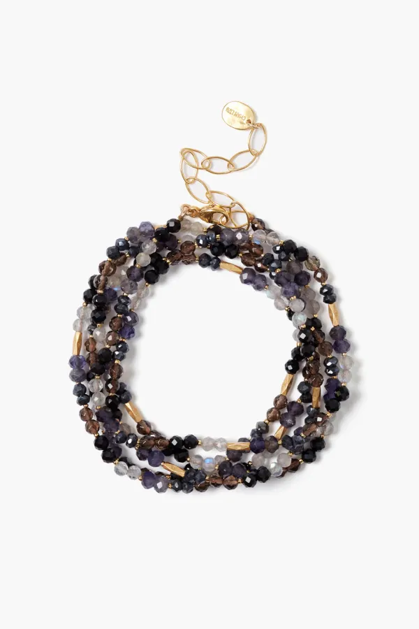 Chan Luu Bracelets^Indio Naked Wrap Bracelet Black Mix