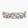 Chan Luu Bracelets^Iolite And Silver Mix Naked Wrap Bracelet