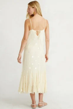 Chan Luu Dresses^Isabella Dress Cloud Cream