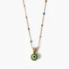 Chan Luu Necklaces^Izmir Evil Eye Necklace Green
