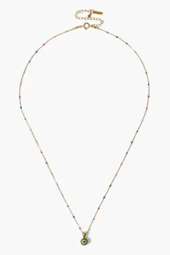 Chan Luu Necklaces^Izmir Evil Eye Necklace Green
