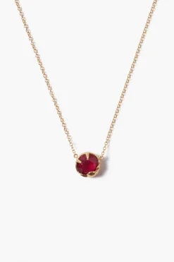 Chan Luu Necklaces^July Birthstone Necklace Ruby Crystal