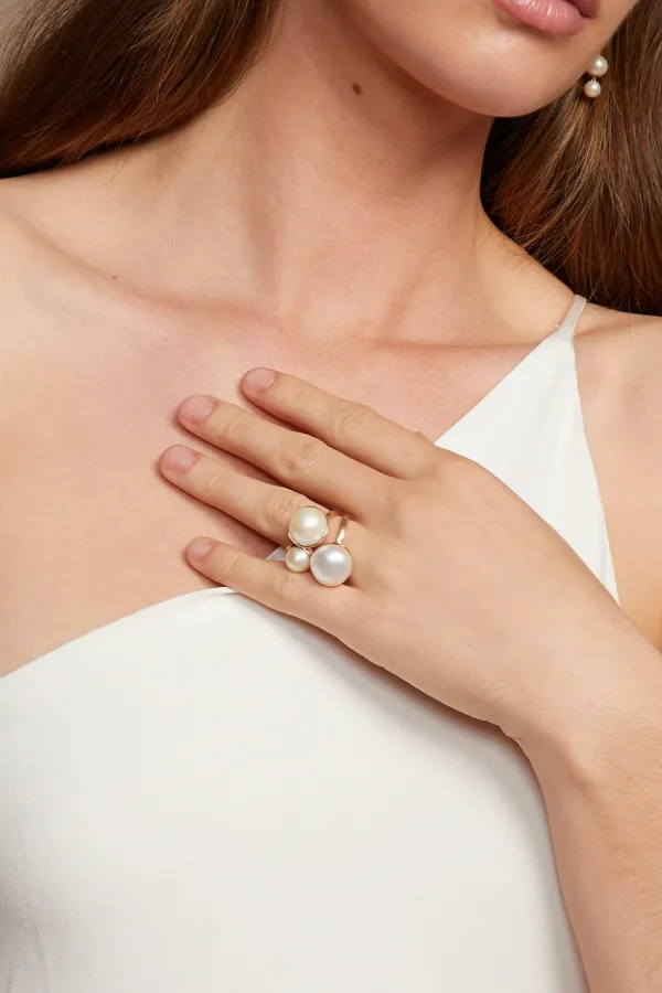 Chan Luu Rings^14K Monaco Ring White Pearl