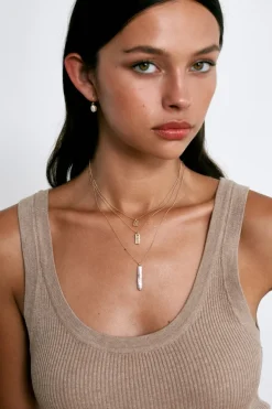Chan Luu Necklaces^14K Petite Domino Necklace