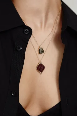 Chan Luu Necklaces^14K Rosalyn Necklace Red Quartz