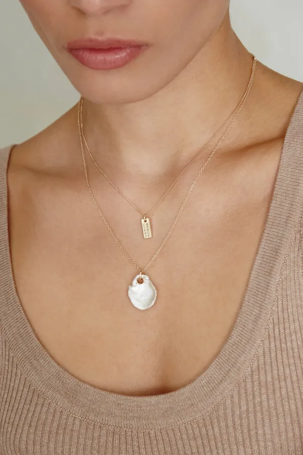 Chan Luu Necklaces^14K Tessa Pearl And Diamond Necklace Set