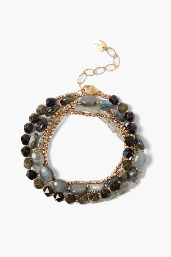 Chan Luu Bracelets^Kenai Naked Wrap Bracelet Black Mix