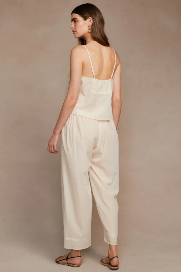 Chan Luu Tops^Lana Top Antique White