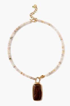 Chan Luu Necklaces^Le N Pendant Necklace African Opal