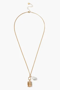 Chan Luu Necklaces^Lennox Necklace Golden Shadow