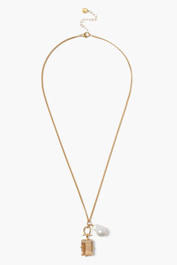 Chan Luu Necklaces^Lennox Necklace Golden Shadow