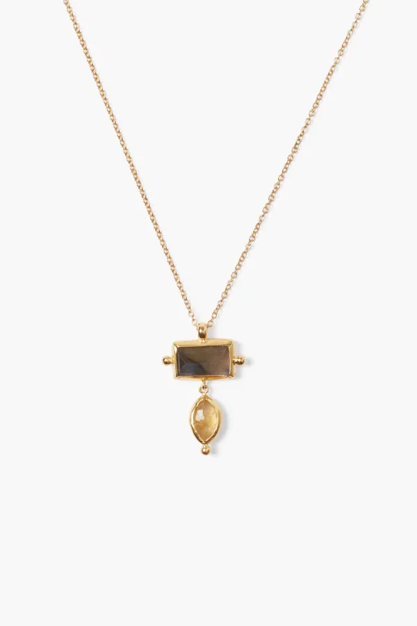 Chan Luu Necklaces^Levi Necklace Labradorite Mix
