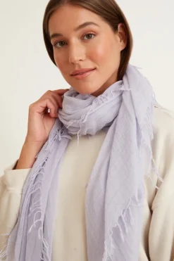 Chan Luu Scarves^Lilac Hint Cashmere And Silk Scarf