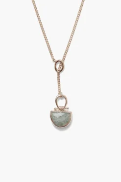 Chan Luu Necklaces^Luna Drop Necklace Aquamarine