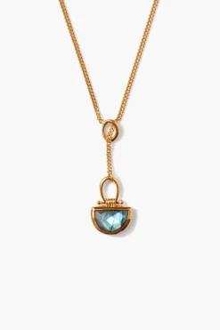 Chan Luu Necklaces^Luna Drop Necklace Labradorite
