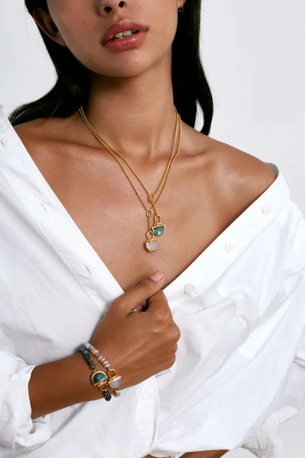 Chan Luu Necklaces^Luna Drop Necklace Labradorite