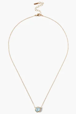 Chan Luu Necklaces^March Birthstone Necklace Aquamarine Crystal