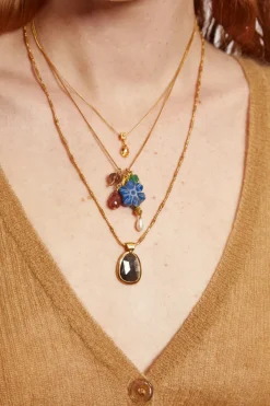 Chan Luu Necklaces^Medina Necklace Black Sunstone