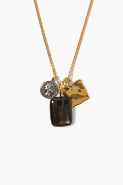 Chan Luu Necklaces^Minerva Charm Necklace Hypersthene
