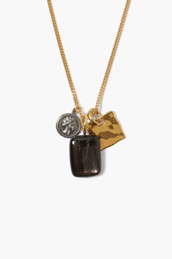 Chan Luu Necklaces^Minerva Charm Necklace Hypersthene