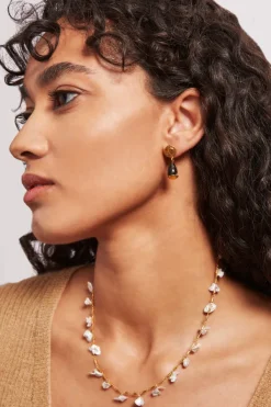 Chan Luu Earrings^Minerva Vase Earrings Hypersthene