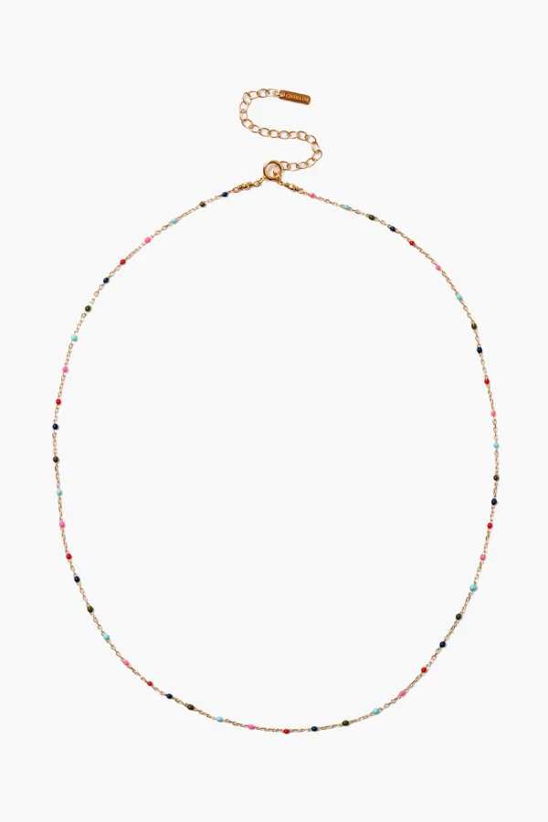 Chan Luu Necklaces^Multi Enamel Bead Necklace
