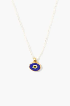 Chan Luu Necklaces^Mya Evil Eye Necklace Blue Mix