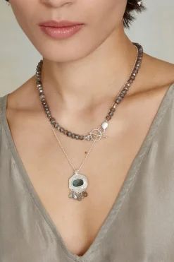 Chan Luu Necklaces^Ostra Necklace Labradorite