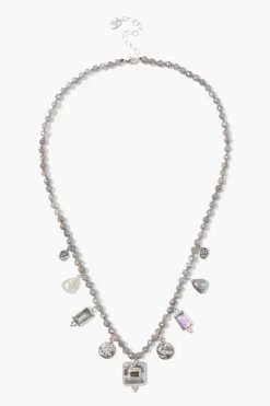 Chan Luu Necklaces^Pilar Charm Necklace Labradorite Mix