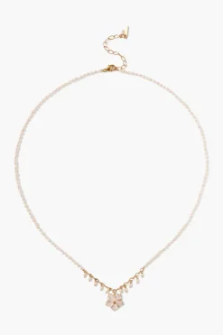 Chan Luu Necklaces^Plumeria Necklace White Pearl