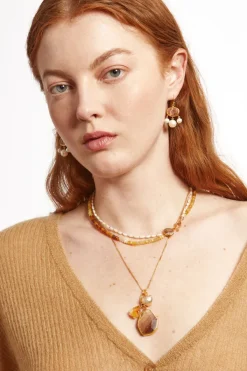 Chan Luu Necklaces^Provence Charm Necklace Sunset Mix
